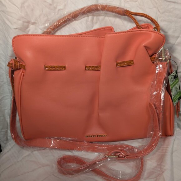 Coral Badgley Mishka Dumpling Crossbody Bag *Rare color* - Picture 1 of 8